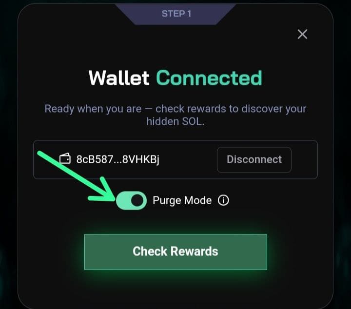 Phantom Mobile Search Purge Mode