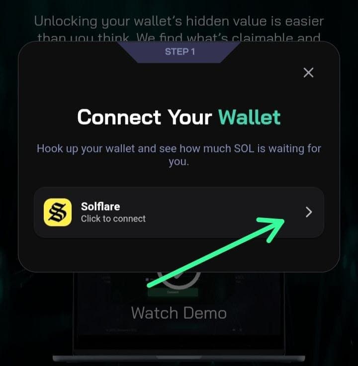 Solflare Mobile Search Review Assets