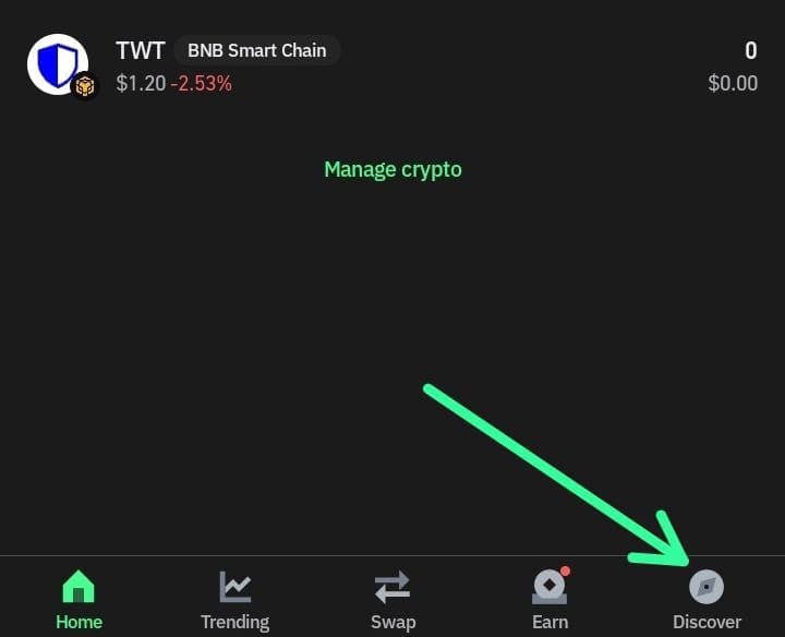 Wallet Mobile Search Address Bar